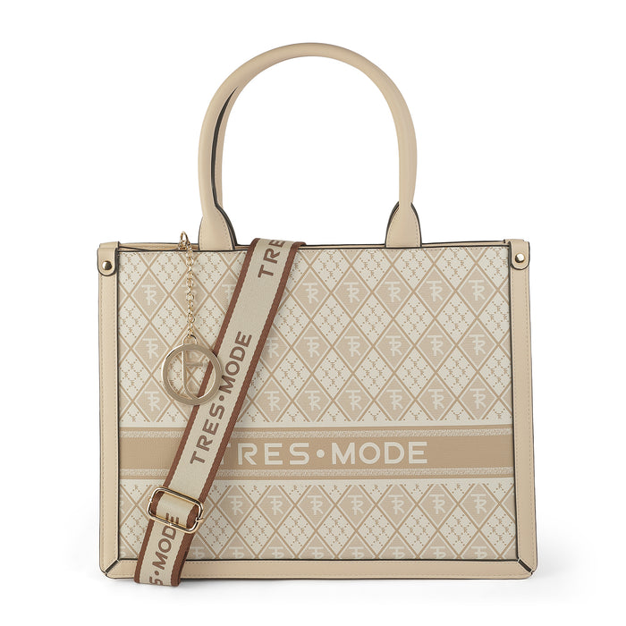 Women's Beige Handbag Tresmode