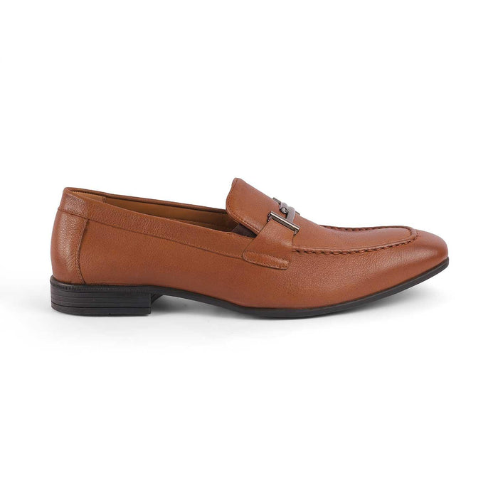 Nelson Tan Men's Leather Loafers Tresmode
