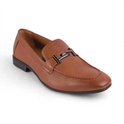 Nelson Tan Men's TPR Sole Loafers Tresmode