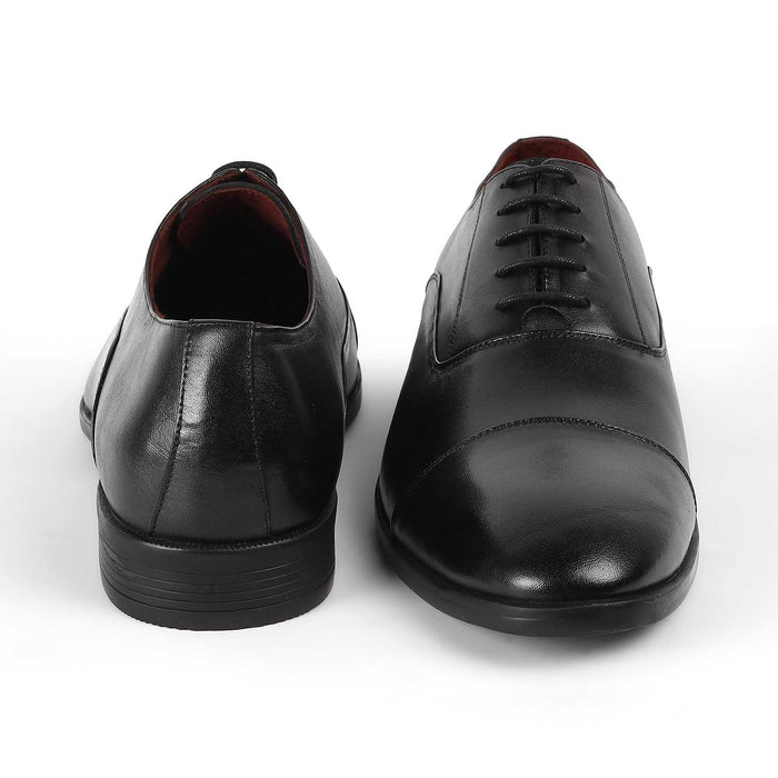 Niolet Black Men's Sophisticated Lace Ups Tresmode