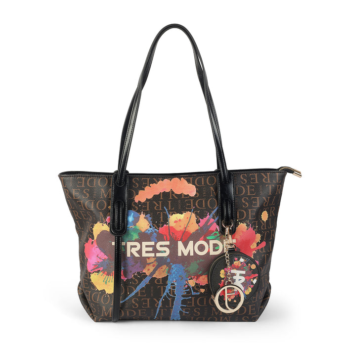 Women's Brown Handbag Tresmode