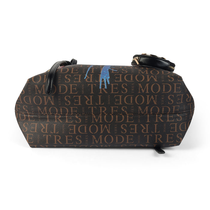 Women's Zip Closure Handbag Tresmode