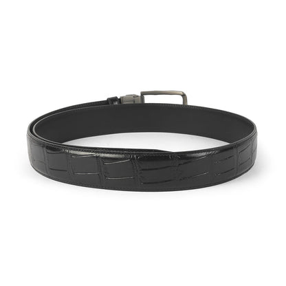 Tresmode Paris Black Men's Leather Belt