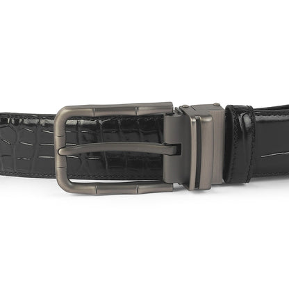 Tresmode Paris Black Men's Leather Belt