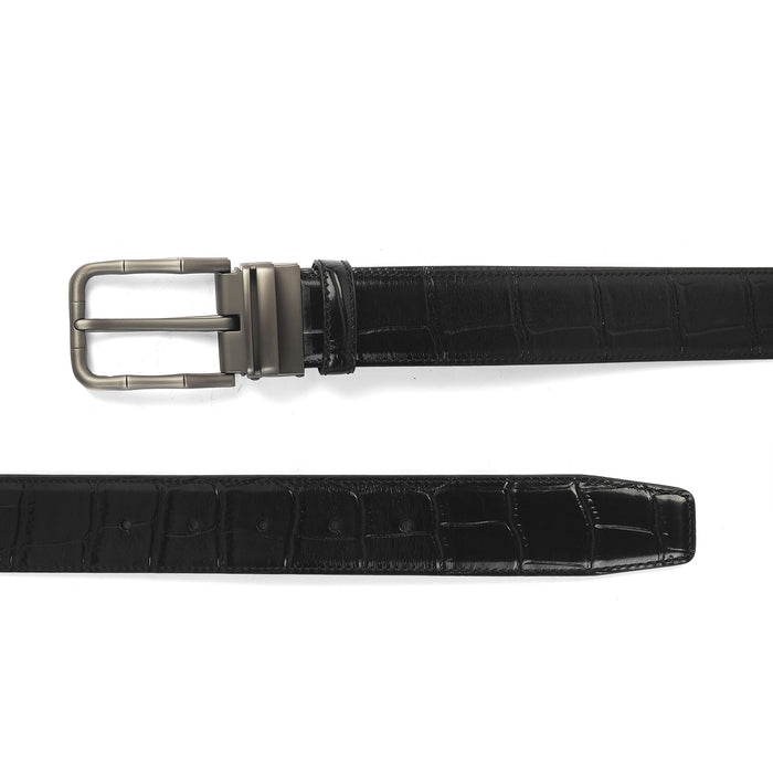 Tresmode Paris Black Men's Leather Belt