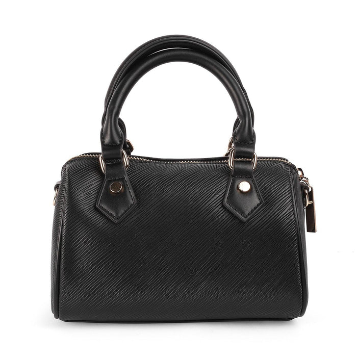Tresmode Black Women's Vegan-Friendly Leather Sling Bag