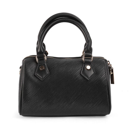 Tresmode Black Women's Vegan-Friendly Leather Sling Bag