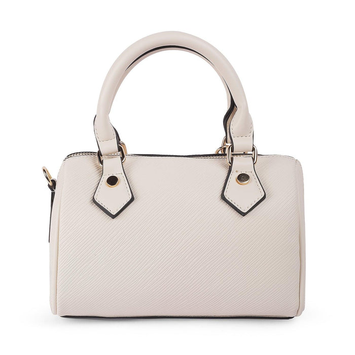 Tresmode White Women's Vegan-Friendly Leather Sling Bag