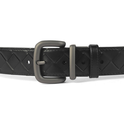 Tresmode Power Black Men's Leather Belt