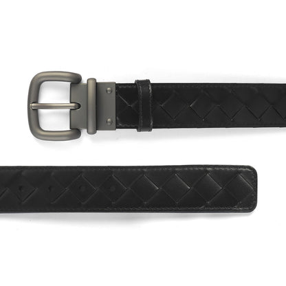 Tresmode Power Black Men's Leather Belt