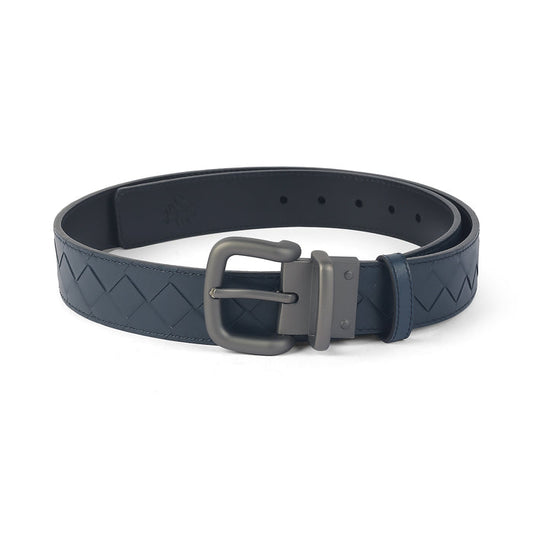 Tresmode Power Blue Men's Leather Belt