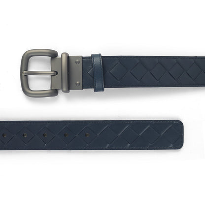 Tresmode Power Blue Men's Leather Belt