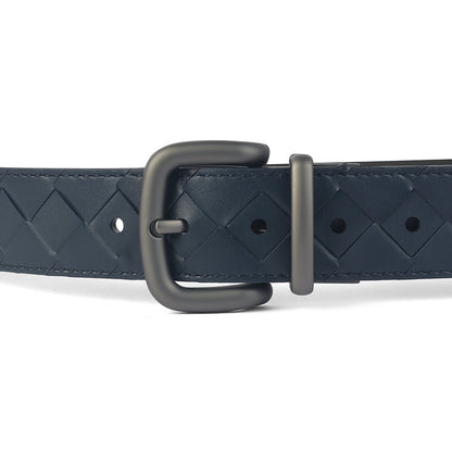 Tresmode Power Blue Men's Leather Belt