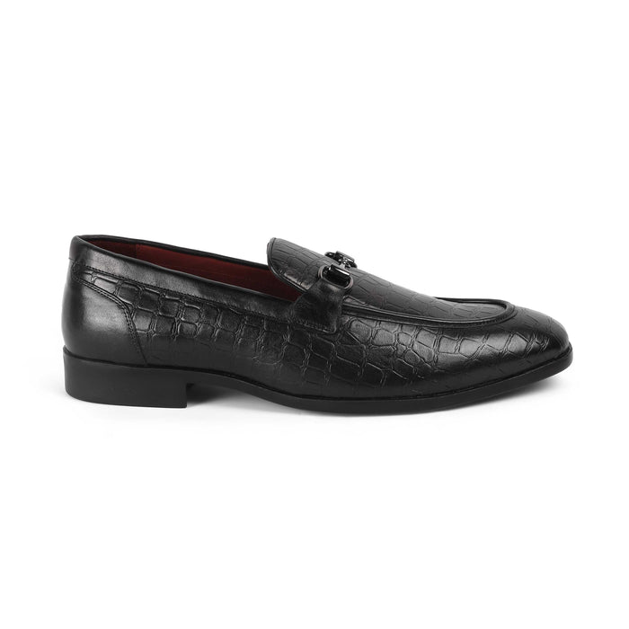 Reden Black Men's Leather Loafers Tresmode