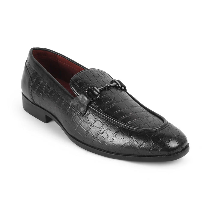 Reden Black Men's Genuine Leather Loafers Tresmode