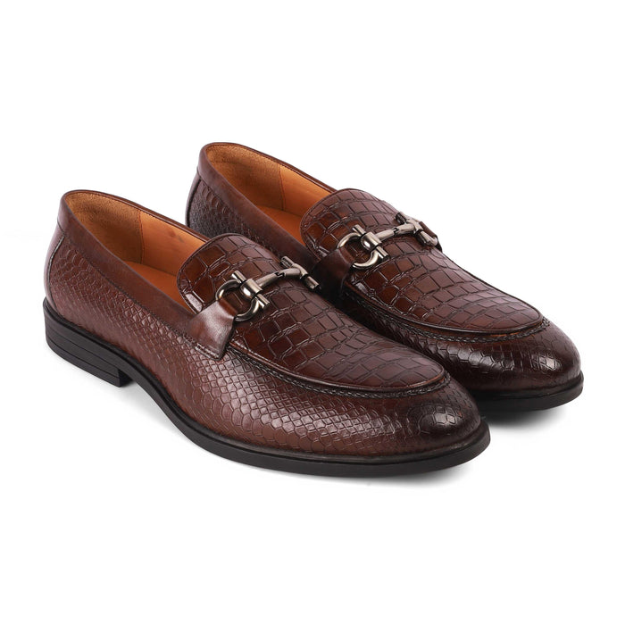 Ro Brown Men's Genuine Leather Loafers Tresmode