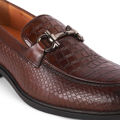 Ro Brown Men's Formal Leather Loafers Tresmode