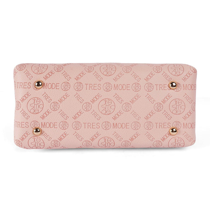 Tresmode Pink Women's Zip Closure Sling Bag