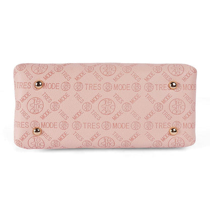 Tresmode Pink Women's Zip Closure Sling Bag