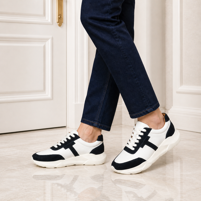 Tresmode Rolan White Men's Sneakers