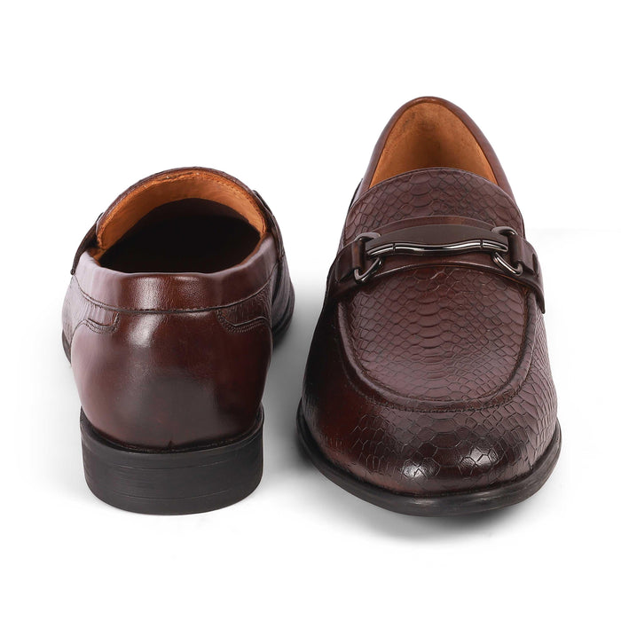 Royal Brown Men's Trendy Leather Loafers Tresmode