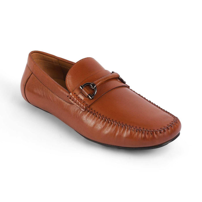 Salvo Tan Men's Genuine Leather Loafers Tresmode