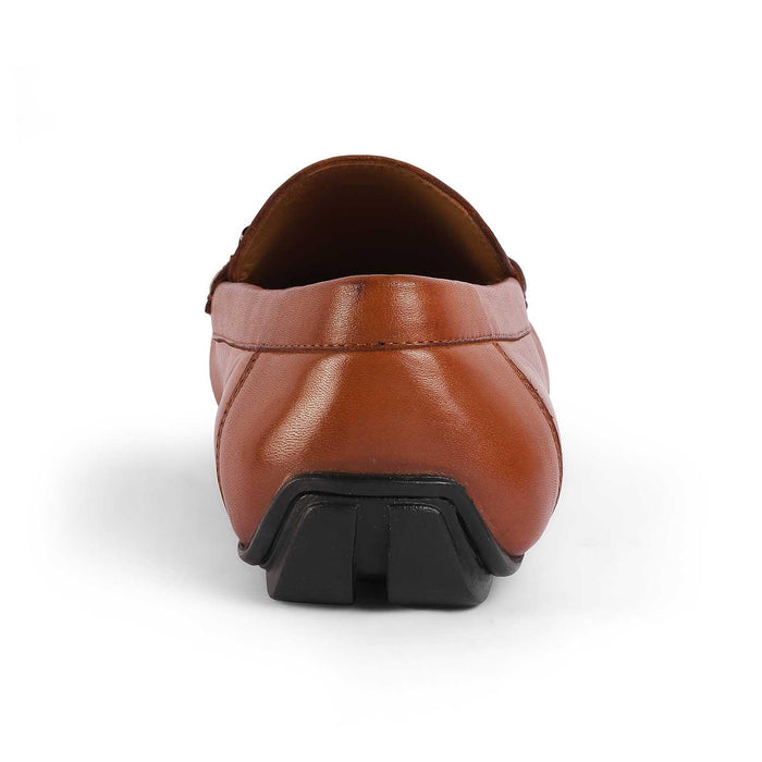 Salvo Tan Men's Finely Crafted Leather Loafers Tresmode