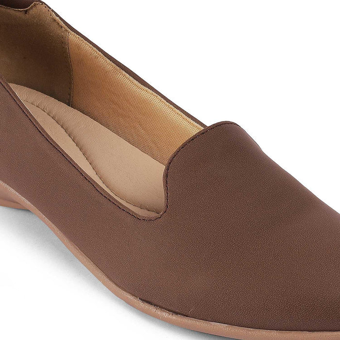 Samsy Brown Women's Casual Ballerinas Tresmode