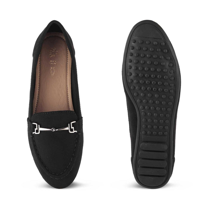 Sangelus Black Women's Dress Loafers Tresmode