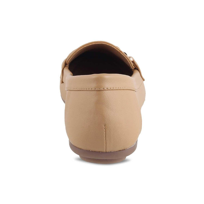 Sativa Beige Women's Classy Loafers Tresmode