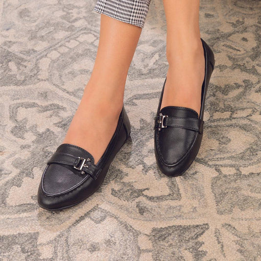 Sativa Black Women's Loafers Tresmode