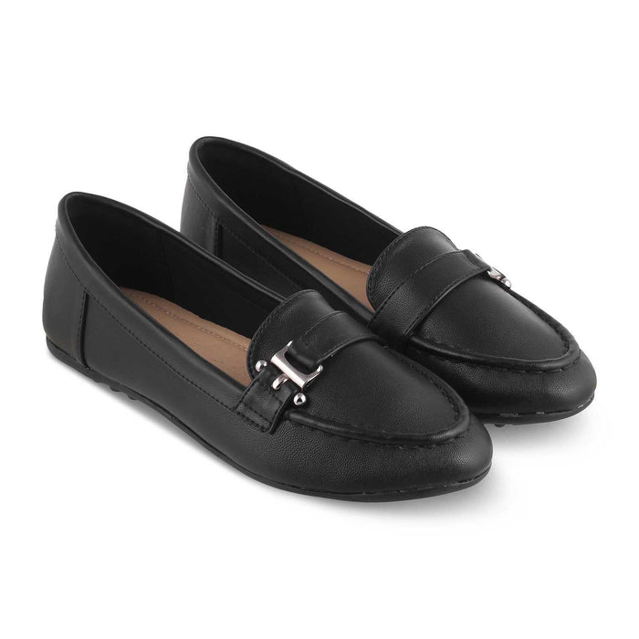 Sativa Black Women's Fashionable Loafers Tresmode