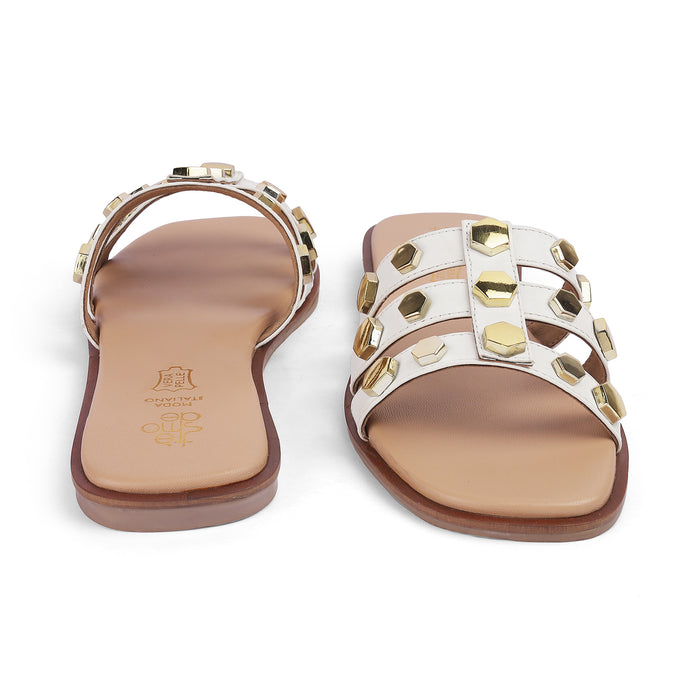 Women's Square Toe-shape Flats Tresmode