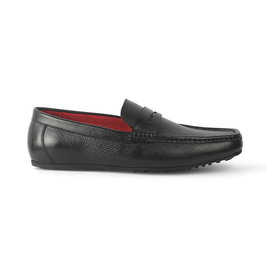 Men's Leather Penny Loafers Tresmode