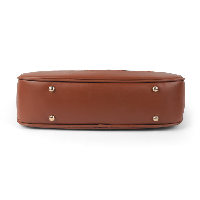 Women's Zip & Buckle Closure Handbag Tresmode