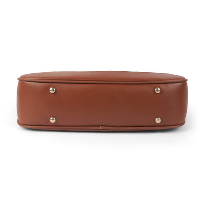 Women's Zip & Buckle Closure Handbag Tresmode