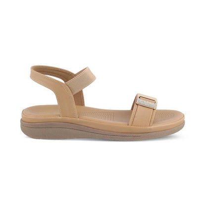 The Stepi TMS-1 Beige Women's Casual Flats Tresmode - Tresmode