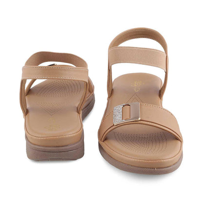 The Stepi TMS-1 Beige Women's Casual Flats Tresmode - Tresmode