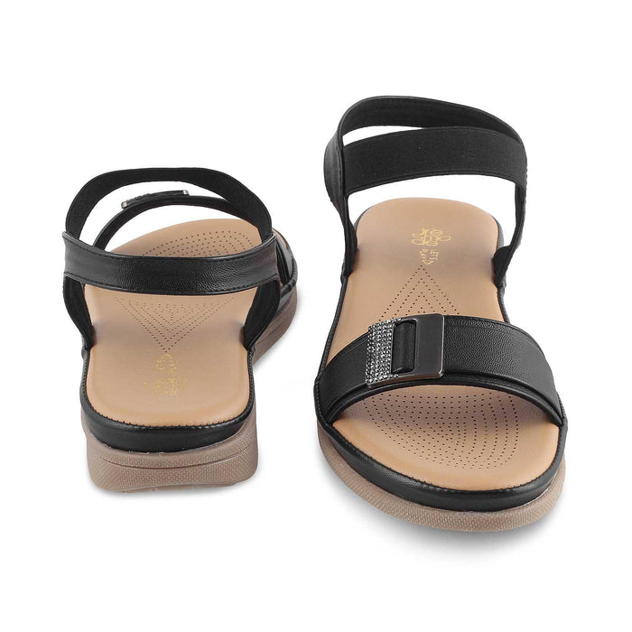 The Stepi TMS-1 Black Women's Casual Flats Tresmode - Tresmode