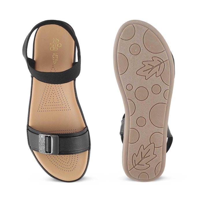 The Stepi TMS-1 Black Women's Casual Flats Tresmode - Tresmode