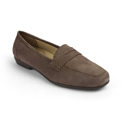 Women's Brown Loafers Tresmode