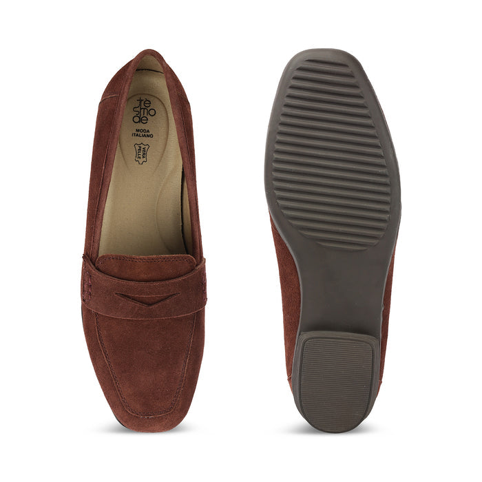 Women's Fashion-Forward  Leather Loafers Tresmode