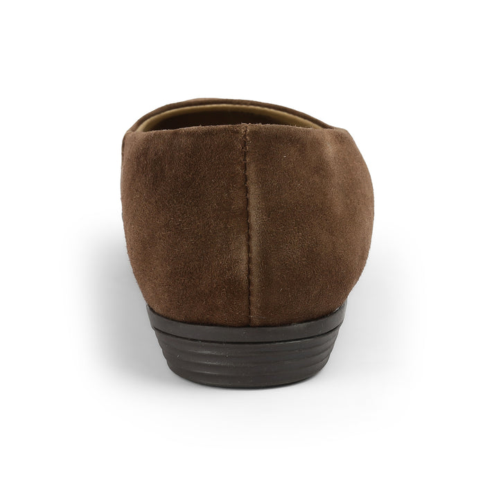 Women's Suede Leather Ballerinas Tresmode