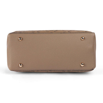 Tresmode Khaki Women's Zip Closure Handbag