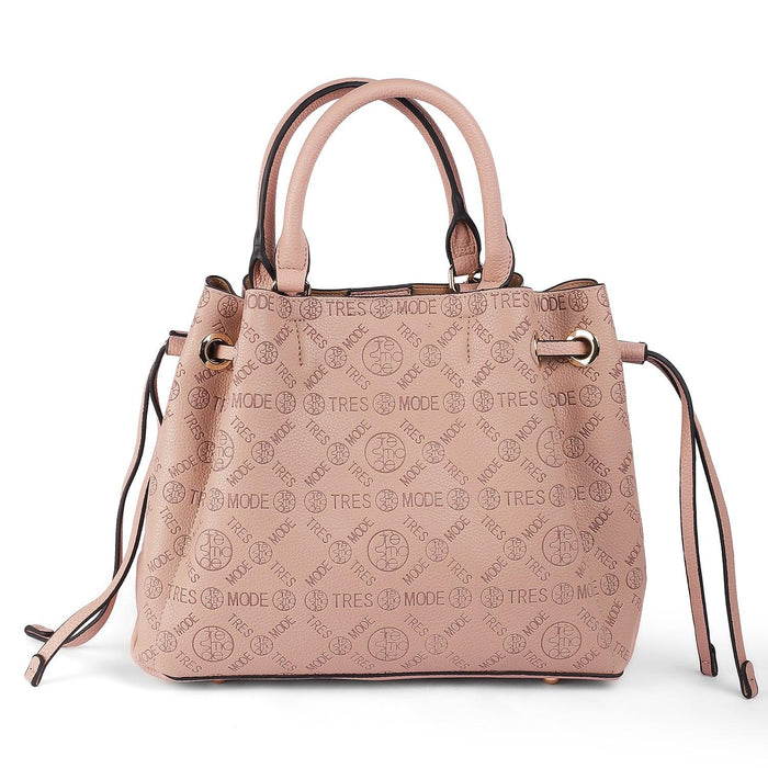 Tresmode Pink Women's Vegan-Friendly Leather Handbag