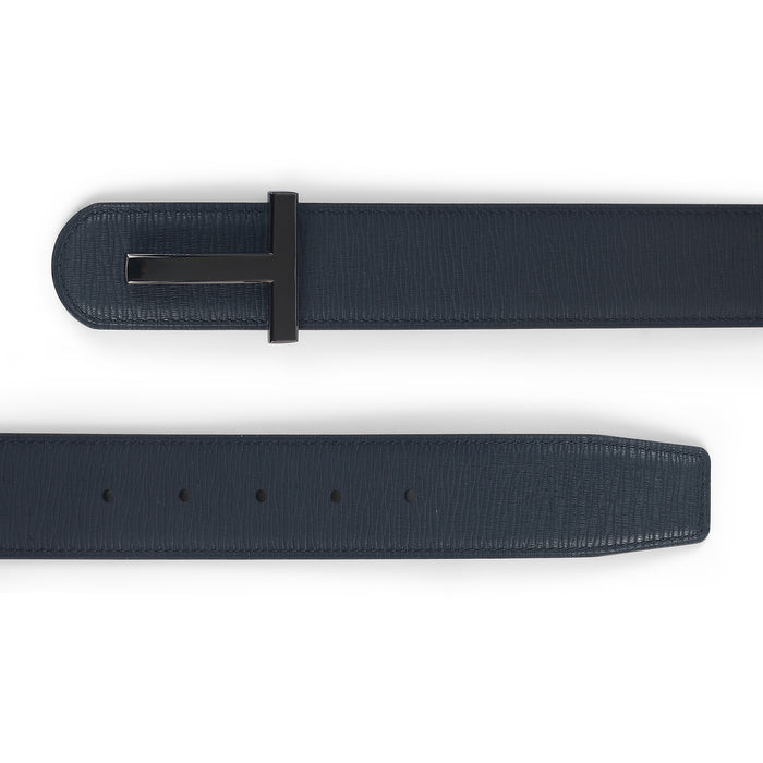 Tresmode Tee Blue Men's Leather Belt