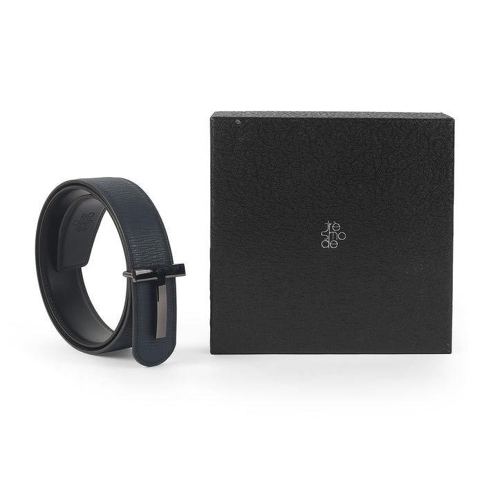 Tresmode Tee Blue Men's Leather Belt