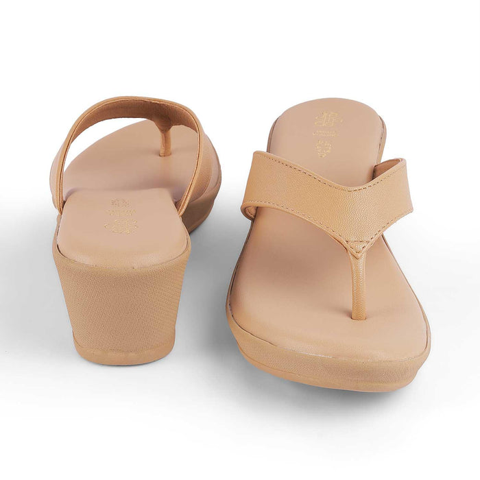 Terni Beige Women's Casual Wear Sandals Tresmode