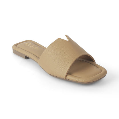 Women's Camel Flats Tresmode