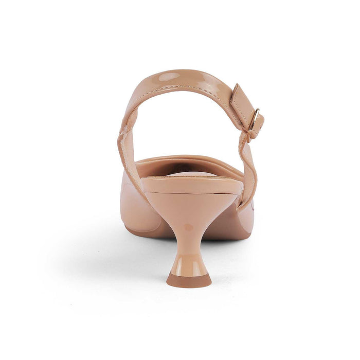 Tokyo Beige Women's Pointed Shape Pumps Tresmode